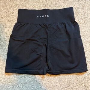 NVGTN Women's Athletic Black Shorts